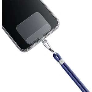 Smyč do telefonu 3MK EasyClip Dark Blue stříbrná