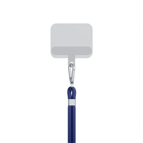 Smycz do telefonu 3MK EasyClip Dark Blue silver