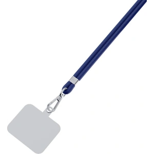 Smyč do telefonu 3MK EasyClip Dark Blue stříbrná