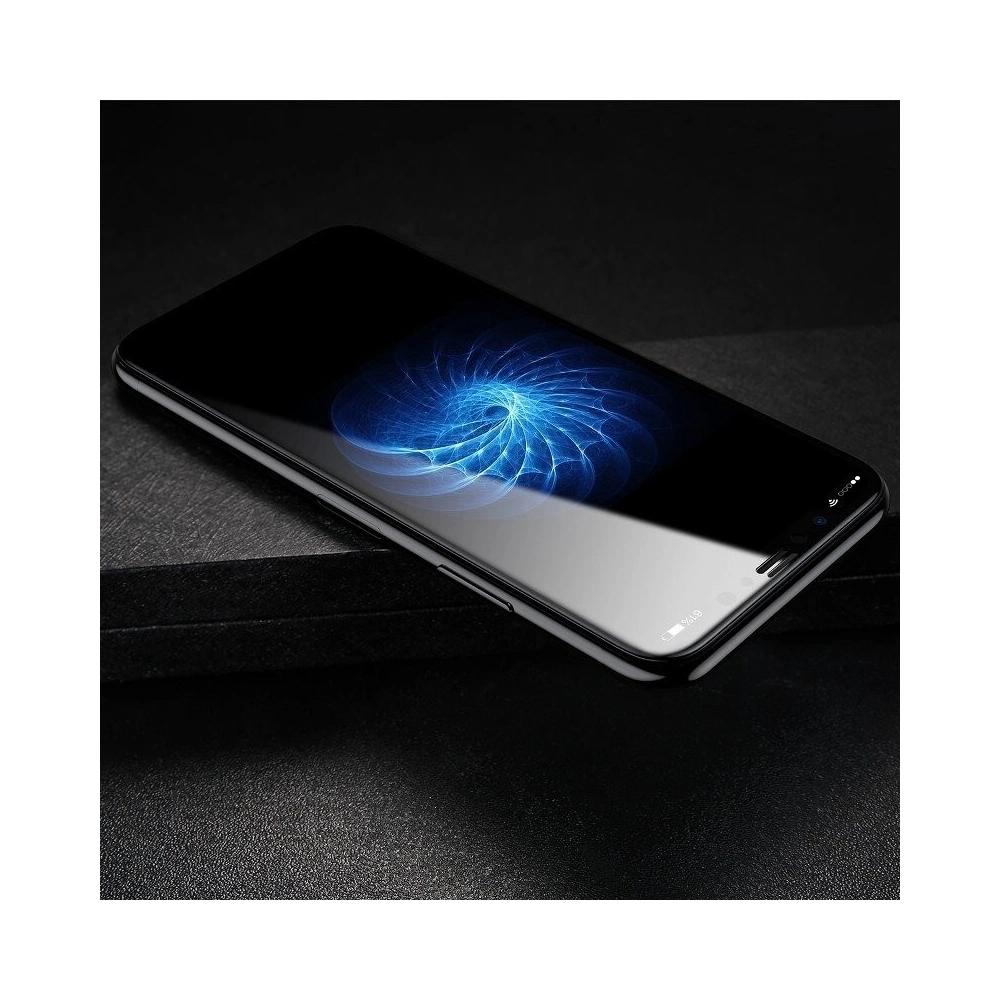 Wholesale Tempered Glass 3D Private Baseus 0.23mm Full Cover iPhone X/XS Black - BSU713BLK - {ean13} - Hurt