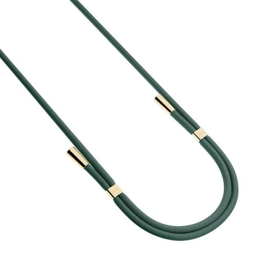 Smycz do telefonu 3MK EasyClip Dark Green gold