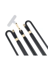 Hurtownia GSM - Smyč na telefon 3MK EasyClip Elite Black gold - 3MK6167 - {ean13} - Hurt