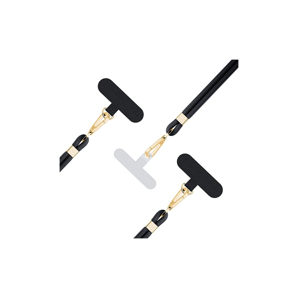 Hurtownia GSM - Smyč na telefon 3MK EasyClip Elite Black gold - 3MK6167 - {ean13} - Hurt