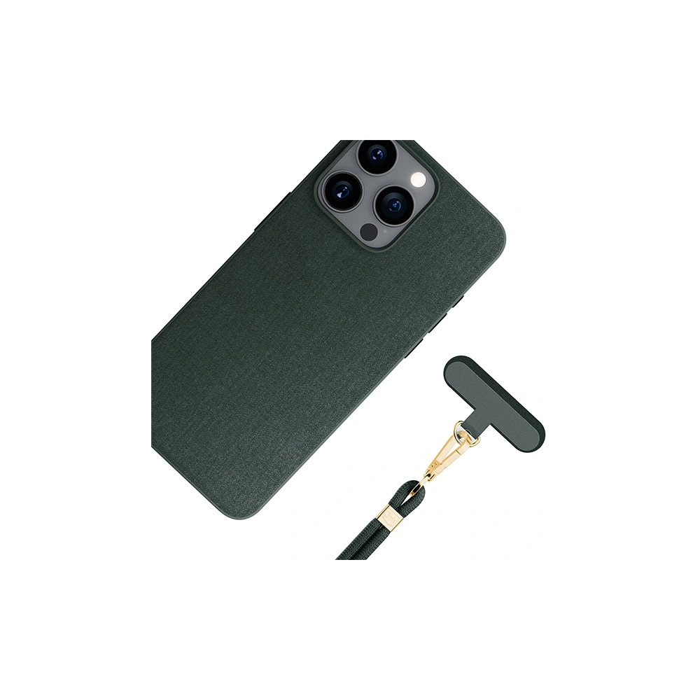 Hurtownia GSM - Smycz do telefonu 3MK EasyClip Elite Evergreen gold - 3MK6168 - {ean13} - Hurt