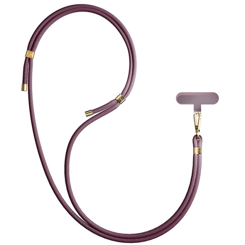 Smycz do telefonu 3MK EasyClip Elite Mulberry gold