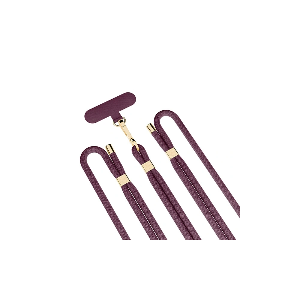 Hurtownia GSM - Smyč do telefonu 3MK EasyClip Elite Mulberry gold - 3MK6169 - {ean13} - Hurt
