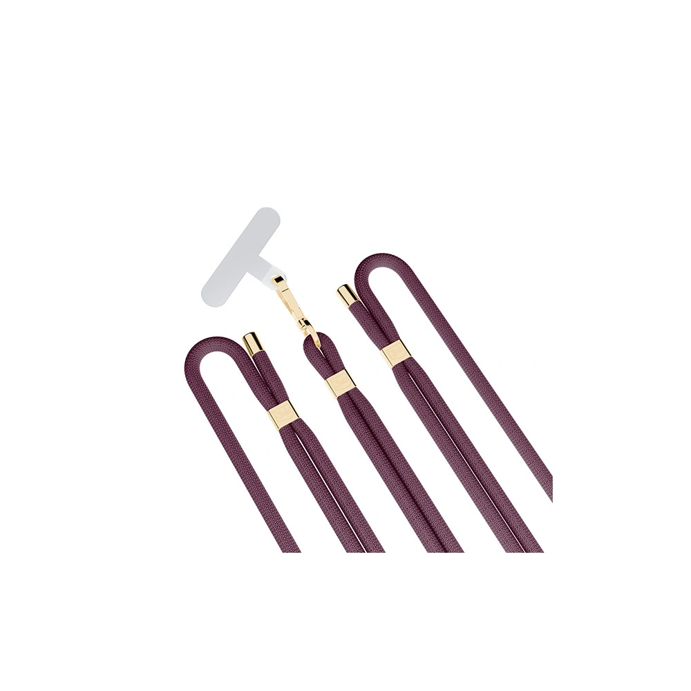 Hurtownia GSM - Smycz do telefonu 3MK EasyClip Elite Mulberry gold - 3MK6169 - {ean13} - Hurt