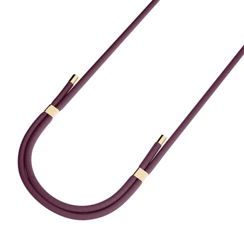 Smycz do telefonu 3MK EasyClip Elite Mulberry gold