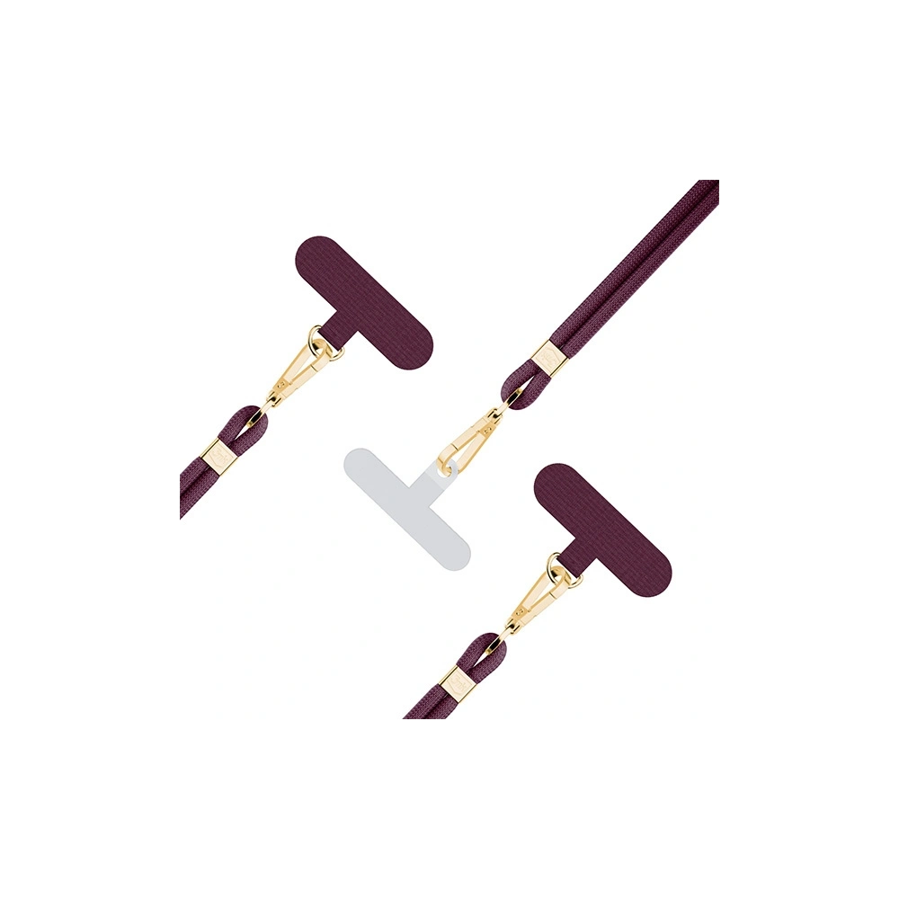 Hurtownia GSM - Smycz do telefonu 3MK EasyClip Elite Mulberry gold - 3MK6169 - {ean13} - Hurt