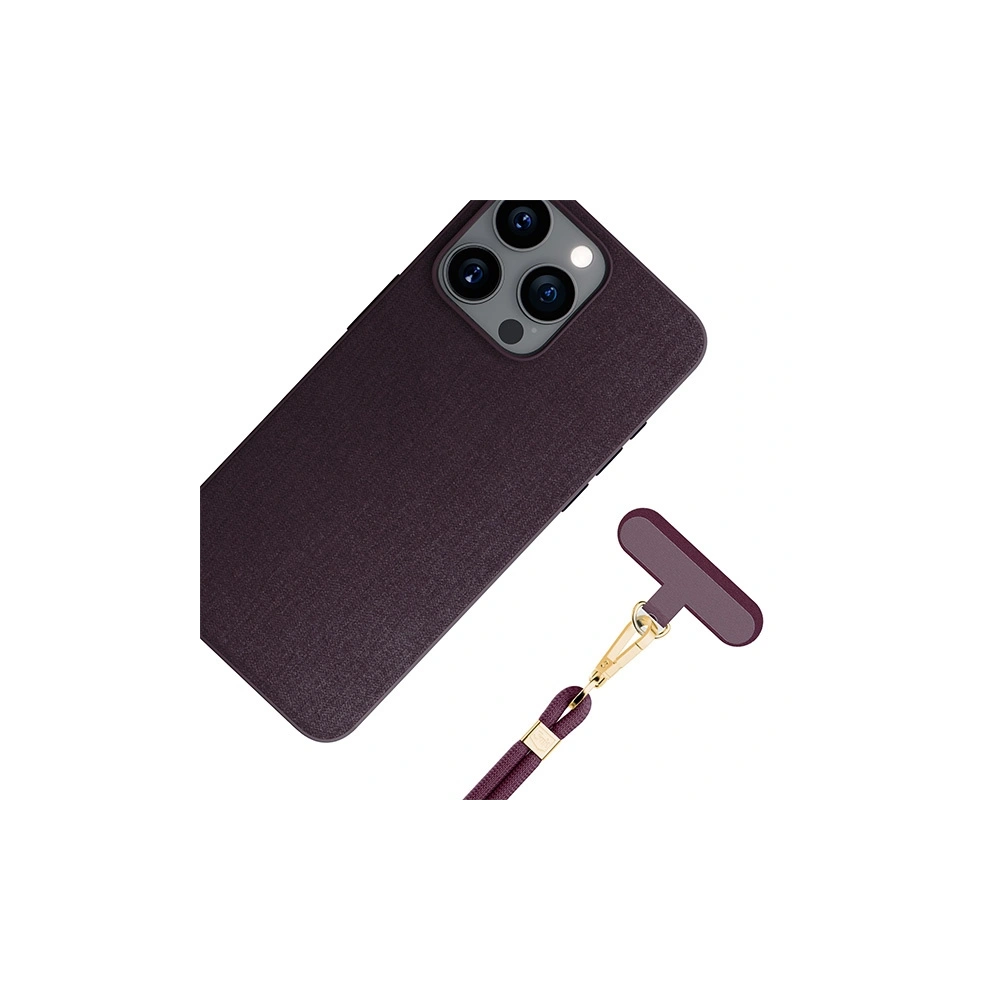 Hurtownia GSM - Smycz do telefonu 3MK EasyClip Elite Mulberry gold - 3MK6169 - {ean13} - Hurt