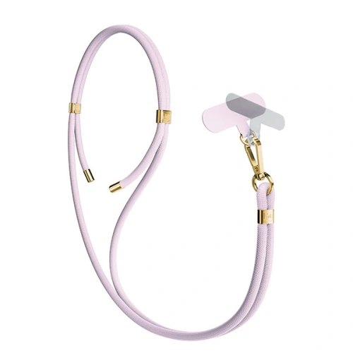 Smycz do telefonu 3MK EasyClip Elite Powder Pink gold