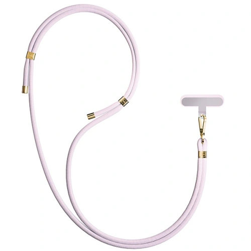 Smycz do telefonu 3MK EasyClip Elite Powder Pink gold
