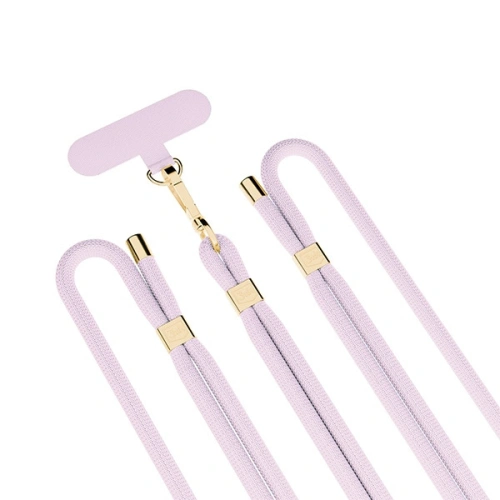 Smycz do telefonu 3MK EasyClip Elite Powder Pink gold