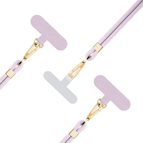 Smycz do telefonu 3MK EasyClip Elite Powder Pink gold