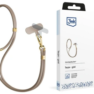 Hurtownia GSM - Smyč na telefon 3MK EasyClip Elite Taupe gold - 3MK6172 - {ean13} - Hurt