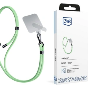 Hurtownia GSM - Smyč na telefon 3MK EasyClip Zelená černá - 3MK6173 - {ean13} - Hurt