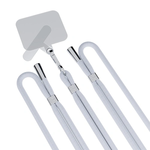 Smycz do telefonu 3MK EasyClip Grey silver