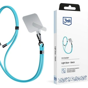 Hurtownia GSM - Smyč na telefon 3MK EasyClip Light Blue černá - 3MK6175 - {ean13} - Hurt