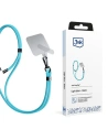 Smyč na telefon 3MK EasyClip Light Blue černá