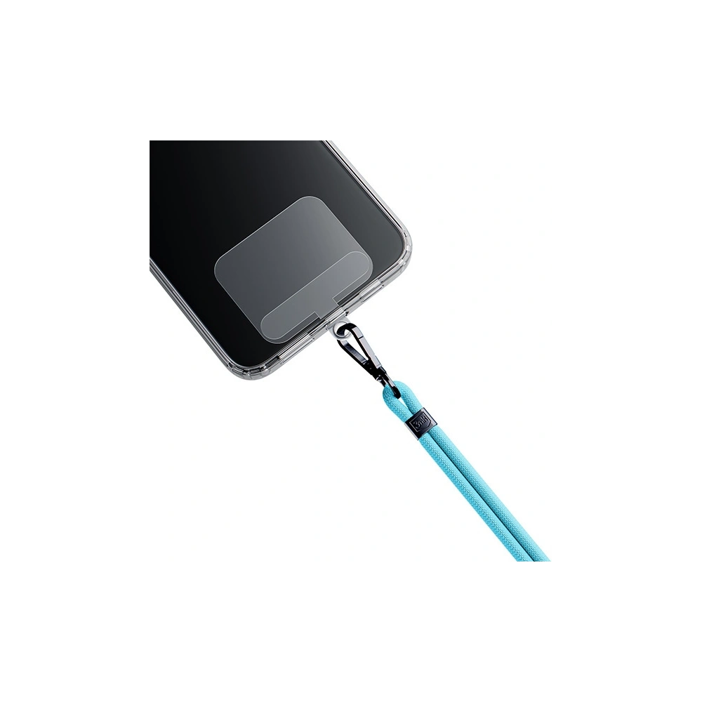 Hurtownia GSM - Smyč na telefon 3MK EasyClip Light Blue černá - 3MK6175 - {ean13} - Hurt