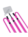 Hurtownia GSM - Smyč na telefon 3MK EasyClip Pink black - 3MK6176 - {ean13} - Hurt