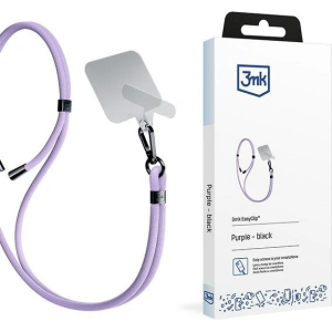Hurtownia GSM - Smyč na telefon 3MK EasyClip Purple black - 3MK6177 - {ean13} - Hurt