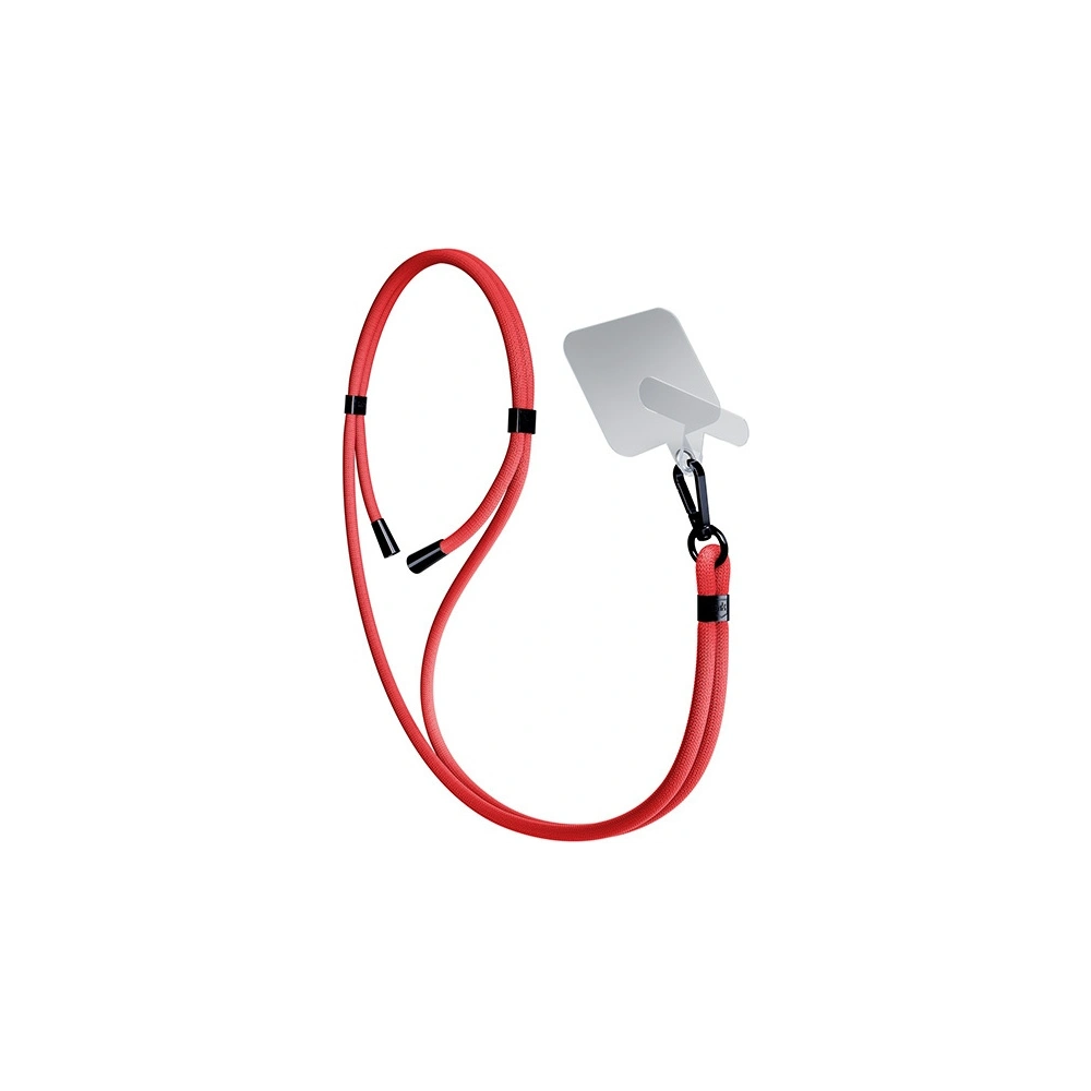 Hurtownia GSM - Smyč do telefonu 3MK EasyClip Červená černá - 3MK6178 - {ean13} - Hurt