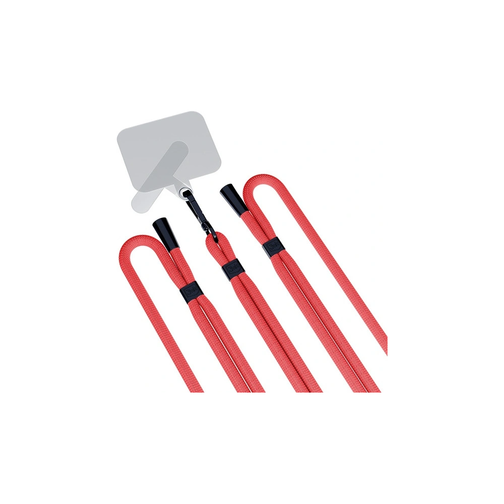 Hurtownia GSM - Smyč do telefonu 3MK EasyClip Červená černá - 3MK6178 - {ean13} - Hurt
