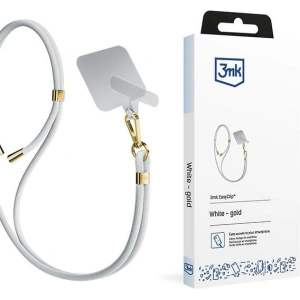 Hurtownia GSM - Smyč na telefon 3MK EasyClip White gold - 3MK6179 - {ean13} - Hurt