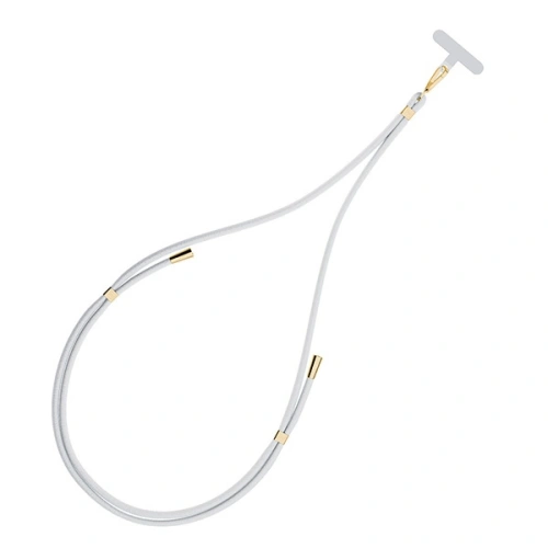 Smycz do telefonu 3MK EasyClip White gold
