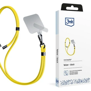 Hurtownia GSM - Smyč na telefon 3MK EasyClip Žlutá černá - 3MK6180 - {ean13} - Hurt
