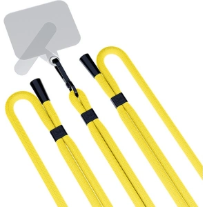Smycz do telefonu 3MK EasyClip Yellow black