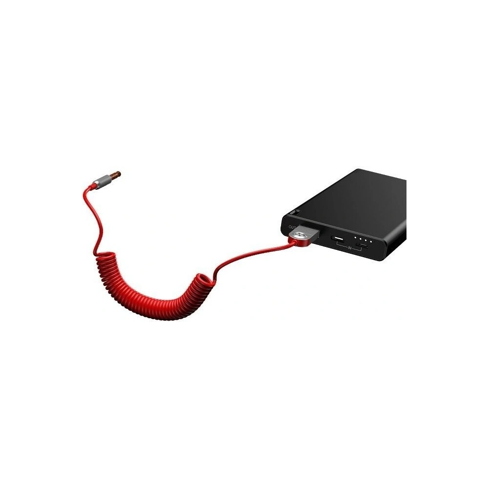 Hurtownia GSM - Adapter audio Bluetooth 5.0 Baseus USB, AUX (czerwony) - BSU717RED - {ean13} - Hurt