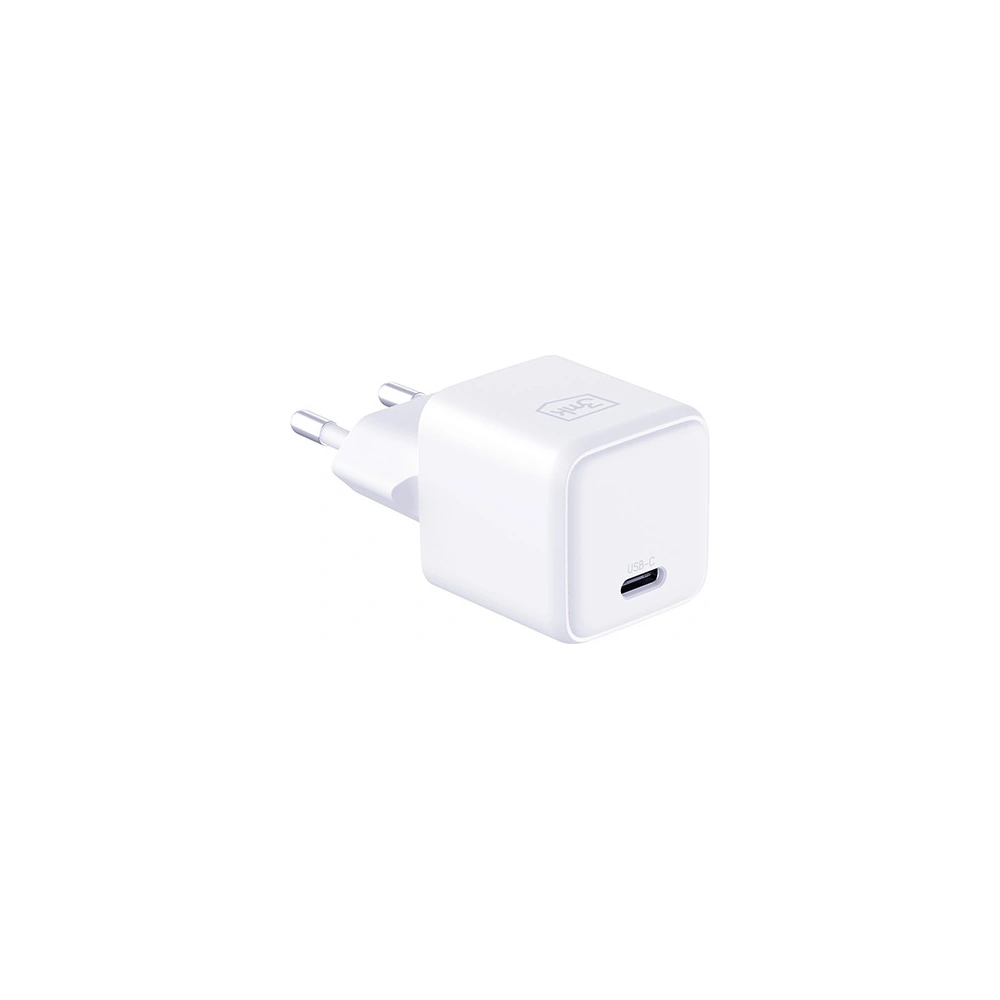 Hurtownia GSM - Ładowarka sieciowa 3MK Hyper Charger PD 25W biała/white + kabel USB-C / USB-C - 3MK6196 - {ean13} - Hurt