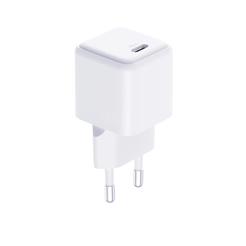 Ładowarka sieciowa 3MK Hyper Charger PD 25W biała/white + kabel USB-C / USB-C