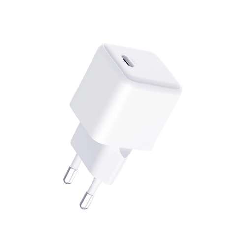Ładowarka sieciowa 3MK Hyper Charger PD 25W biała/white + kabel USB-C / USB-C