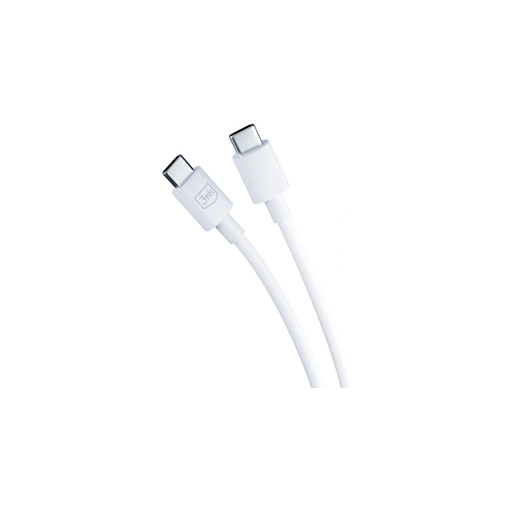 Hurtownia GSM - Ładowarka sieciowa 3MK Hyper Charger PD 25W biała/white + kabel USB-C / USB-C - 3MK6196 - {ean13} - Hurt