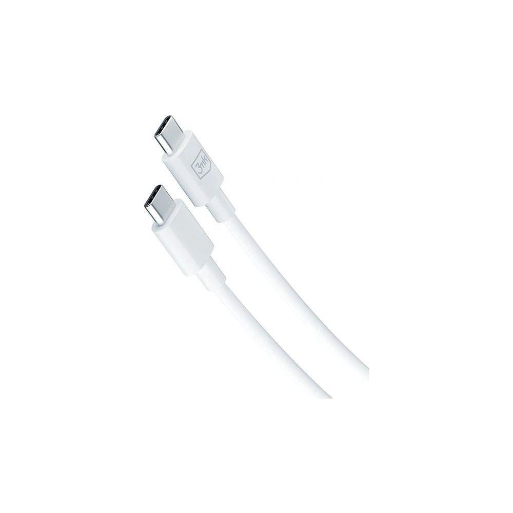 Hurtownia GSM - Ładowarka sieciowa 3MK Hyper Charger PD 25W biała/white + kabel USB-C / USB-C - 3MK6196 - {ean13} - Hurt
