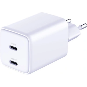 Hurtownia GSM - Hálózati töltő 3MK Hyper Charger PD 45W fehér + 2x USB-C / USB-C kábel - 3MK6197 - {ean13} - Hurt