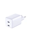 Hurtownia GSM - Ładowarka sieciowa 3MK Hyper Charger PD 45W biała/white + 2x kabel USB-C / USB-C - 3MK6197 - {ean13} - Hurt