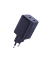 Hurtownia GSM - Hálózati töltő 3MK Hyper Charger PD 45W fekete + 2x USB-C / USB-C kábel - 3MK6198 - {ean13} - Hurt
