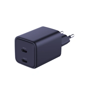 Hurtownia GSM - Hálózati töltő 3MK Hyper Charger PD 45W fekete + 2x USB-C / USB-C kábel - 3MK6198 - {ean13} - Hurt