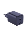 Hurtownia GSM - Hálózati töltő 3MK Hyper Charger PD 45W fekete + 2x USB-C / USB-C kábel - 3MK6198 - {ean13} - Hurt
