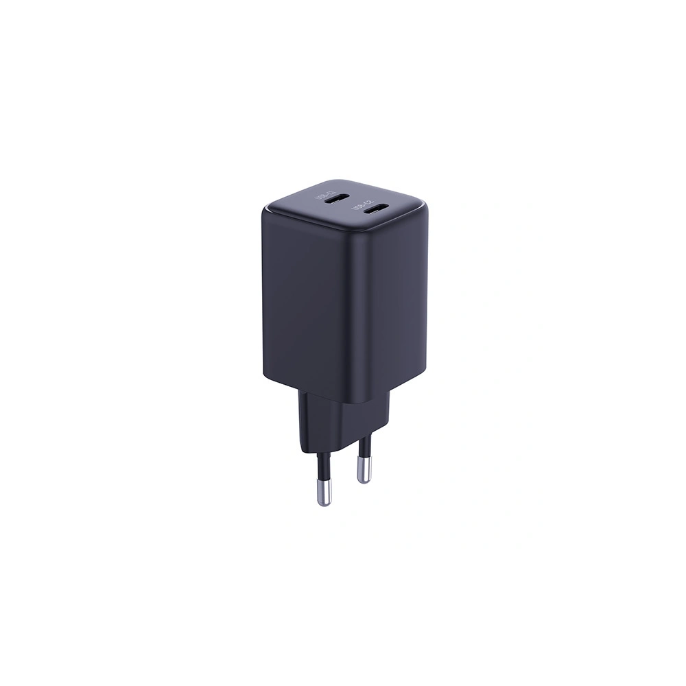 Hurtownia GSM - Hálózati töltő 3MK Hyper Charger PD 45W fekete + 2x USB-C / USB-C kábel - 3MK6198 - {ean13} - Hurt
