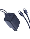 Hurtownia GSM - Hálózati töltő 3MK Hyper Charger PD 45W fekete + 2x USB-C / USB-C kábel - 3MK6198 - {ean13} - Hurt
