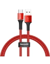Kabel micro USB z podświetleniem LED Baseus Halo 3A 1m (czerwony)