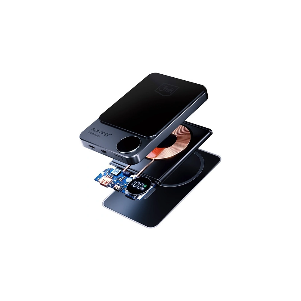 Hurtownia GSM - Powerbank 3MK MagSynergy 5000mAh MagSafe - 3MK6199 - {ean13} - Hurt