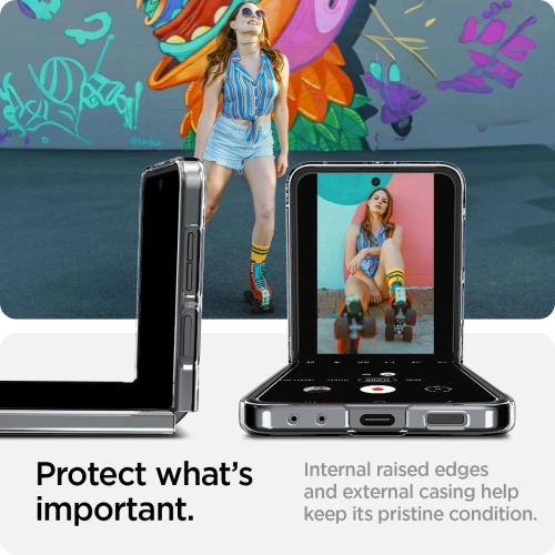 Etui Spigen Airskin Samsung Galaxy Z Flip 6 / 7 FE Crystal Clear