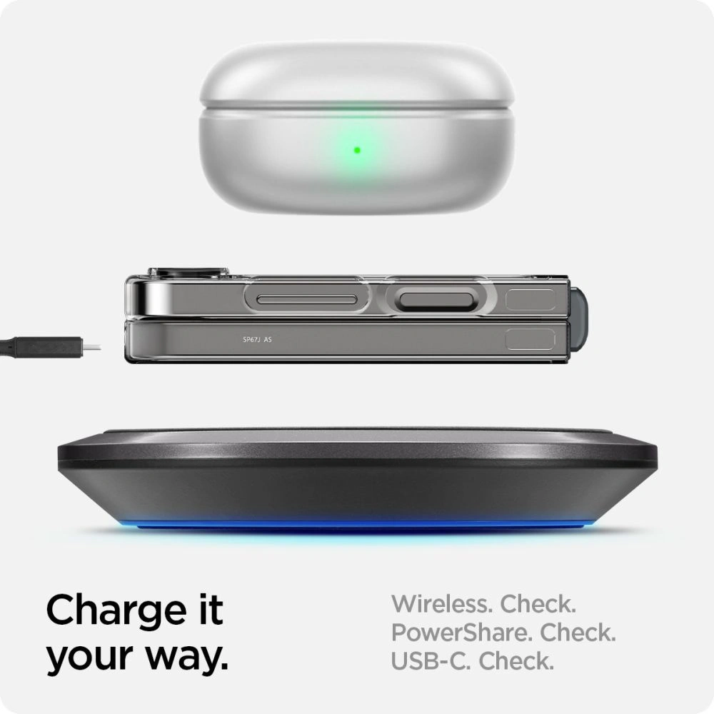 Hurtownia GSM - Etui Spigen Airskin Samsung Galaxy Z Flip 6 Crystal Clear - SPN3436 - {ean13} - Hurt
