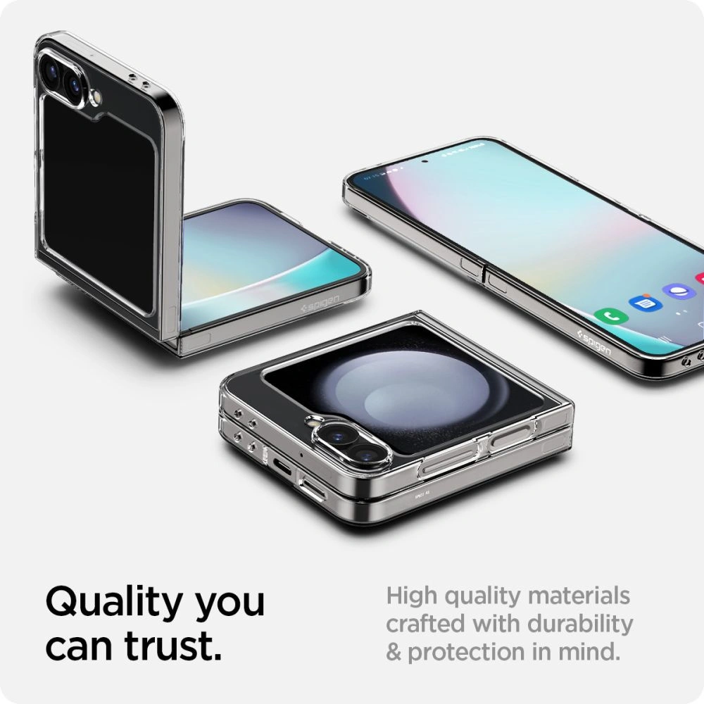 Wholesale Spigen Airskin Samsung Galaxy Z Flip 6 Crystal Clear - SPN3436 - {ean13} - Hurt